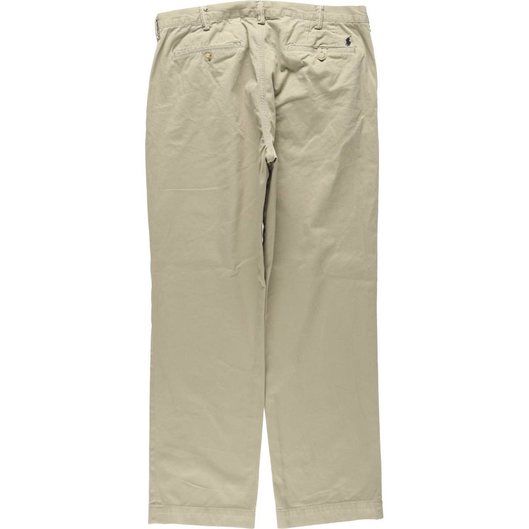 Ralph Lauren POLO RALPH LAUREN Classic Fit Chino Pants, Men's, Size W37 cotton Beige type Vintage Second Hand
