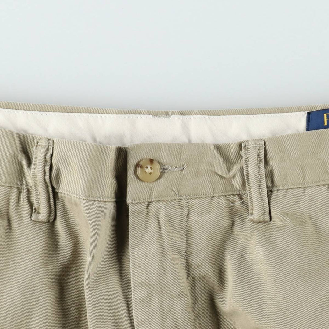 Ralph Lauren POLO RALPH LAUREN Classic Fit Chino Pants, Men's, Size W37 cotton Beige type Vintage Second Hand