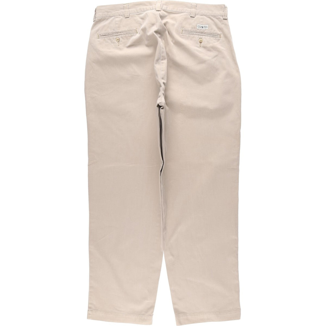 Ralph Lauren POLO by Ralph Lauren Chino Pants Men's W37 cotton Beige type Vintage Second Hand