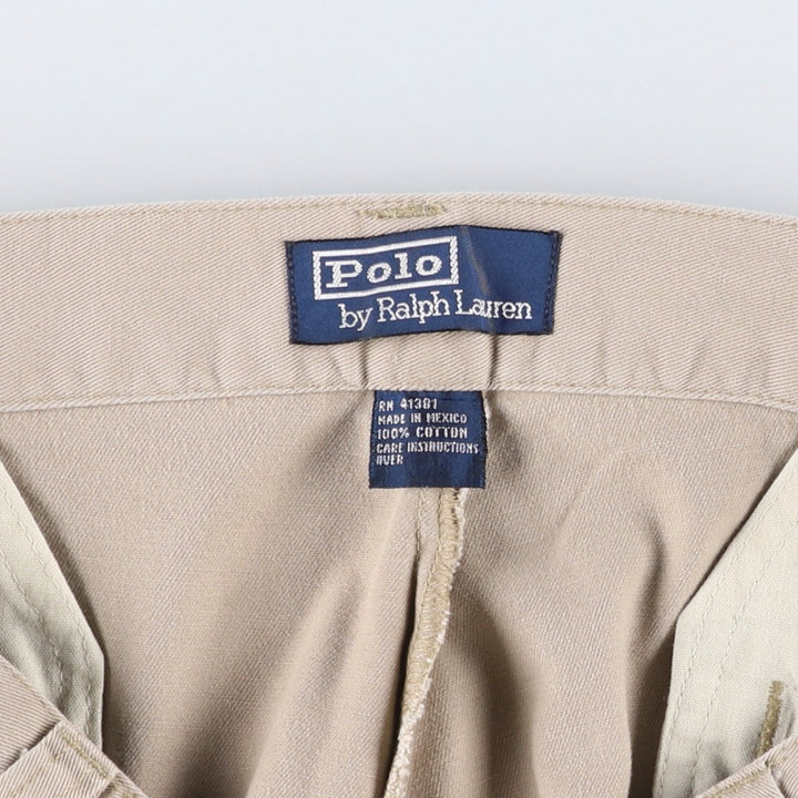 Ralph Lauren POLO by Ralph Lauren Chino Pants Men's W37 cotton Beige type Vintage Second Hand