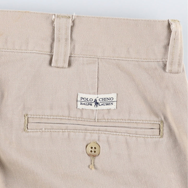 Ralph Lauren POLO by Ralph Lauren Chino Pants Men's W37 cotton Beige type Vintage Second Hand