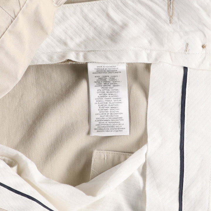 Ralph Lauren POLO RALPH LAUREN Chino Pants Men's W35 equivalent cotton Beige type Vintage Second Hand