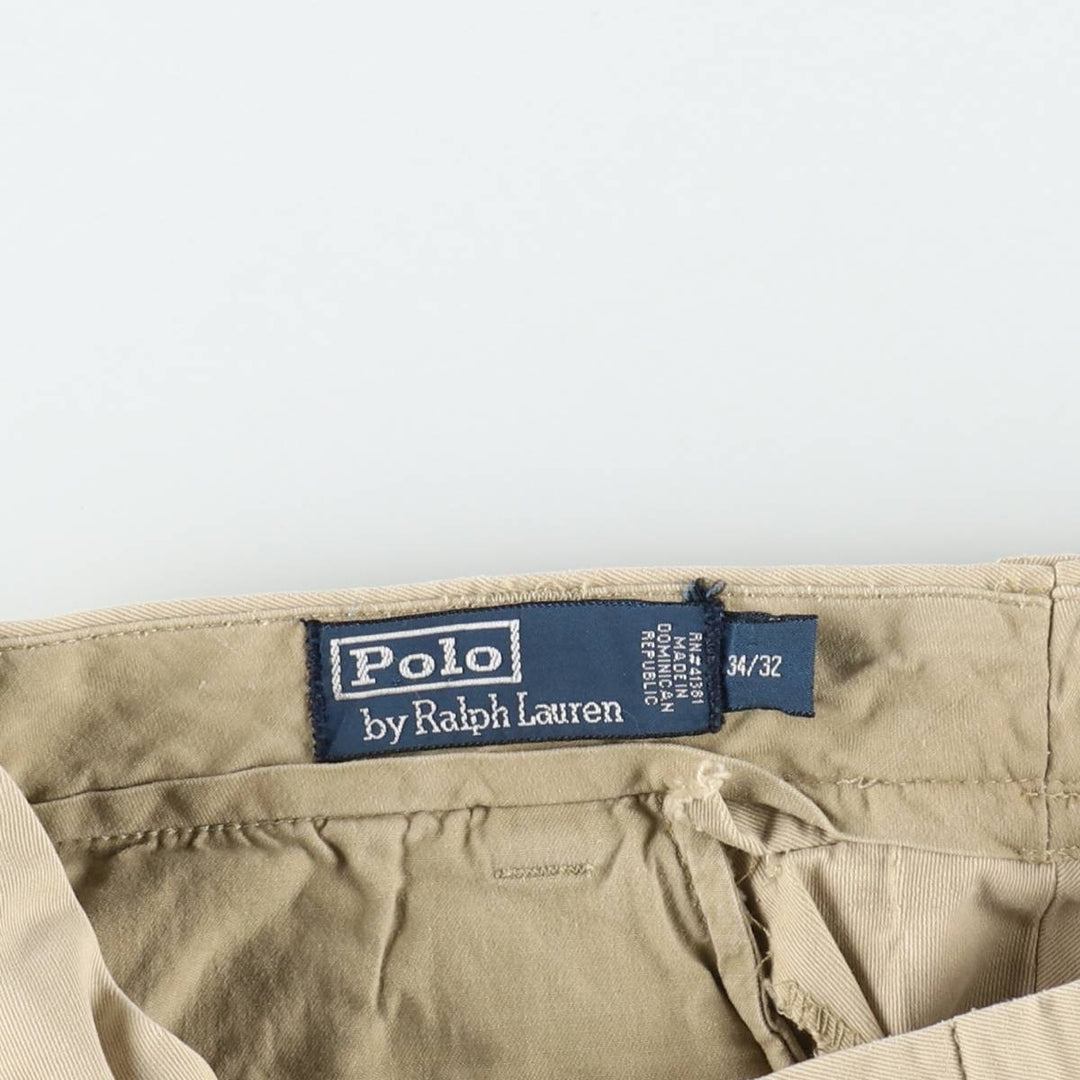 Ralph Lauren POLO by Ralph Lauren Chino Pants Men's W34 equivalent cotton Beige type Vintage Second Hand