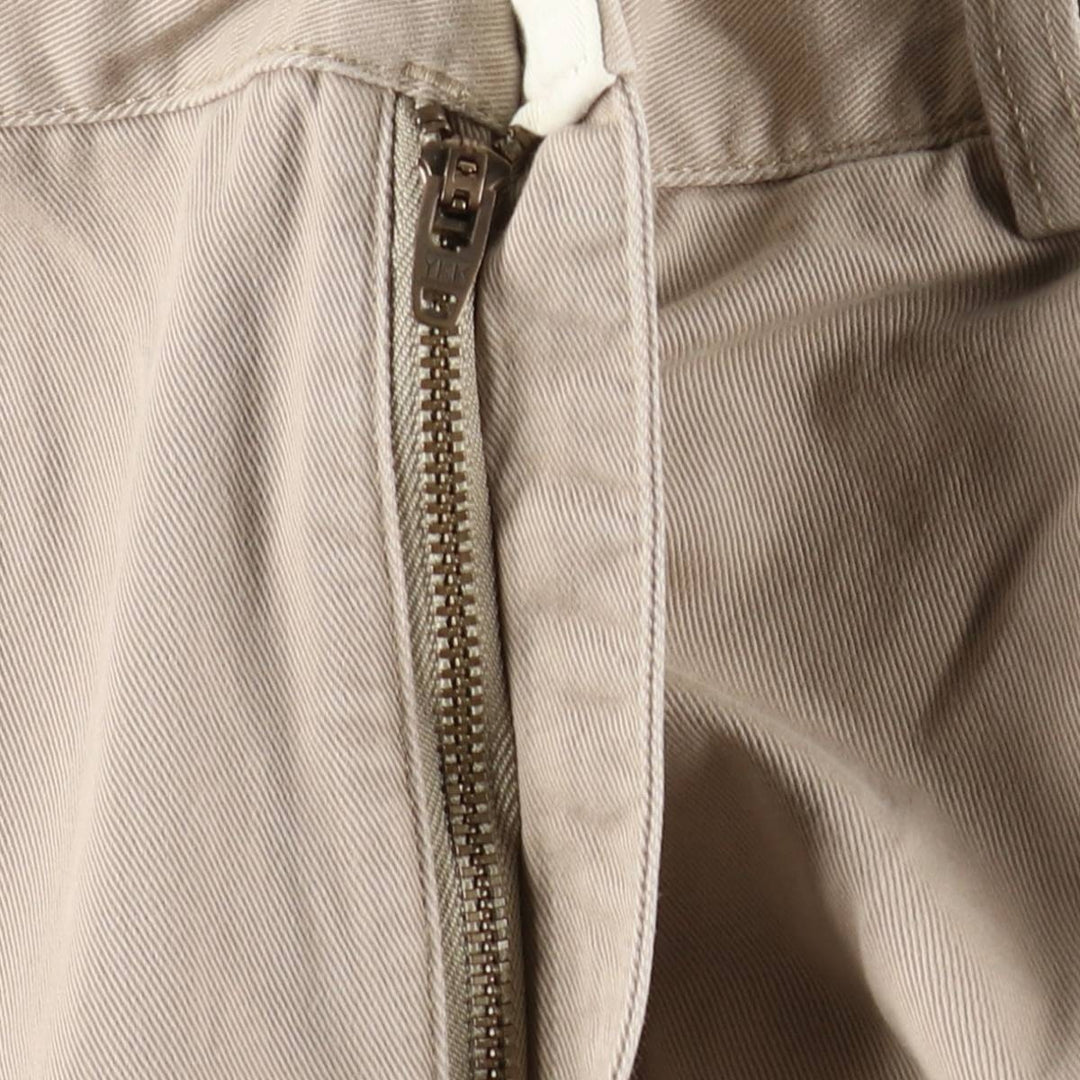 Ralph Lauren POLO by Ralph Lauren HAMMOND PANT, two-pleat chino pants, men's w35 equivalent cotton Beige type Vintage Second Hand