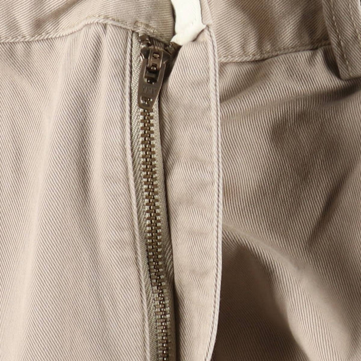 Ralph Lauren POLO by Ralph Lauren HAMMOND PANT, two-pleat chino pants, men's w35 equivalent cotton Beige type Vintage Second Hand