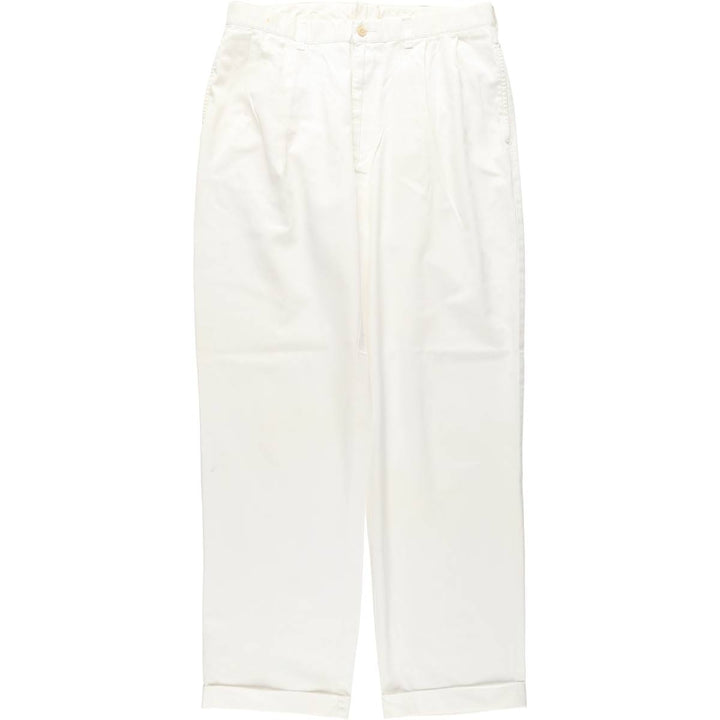 Ralph Lauren POLO by Ralph Lauren HAMMOND PANT Chino pants for men, equivalent to w34 cotton white type Vintage Second Hand