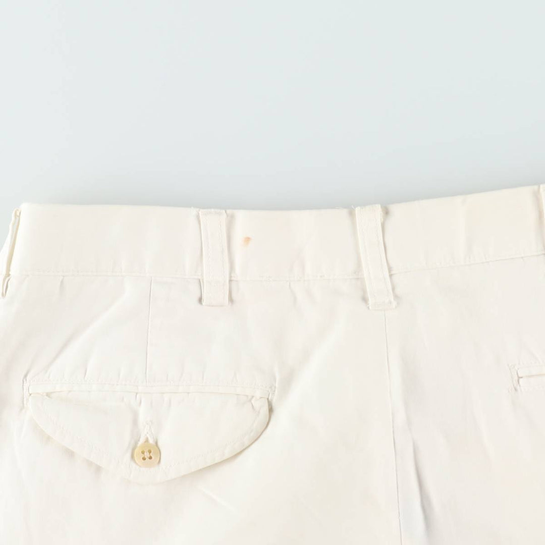 Ralph Lauren POLO by Ralph Lauren HAMMOND PANT Chino pants for men, equivalent to w34 cotton white type Vintage Second Hand