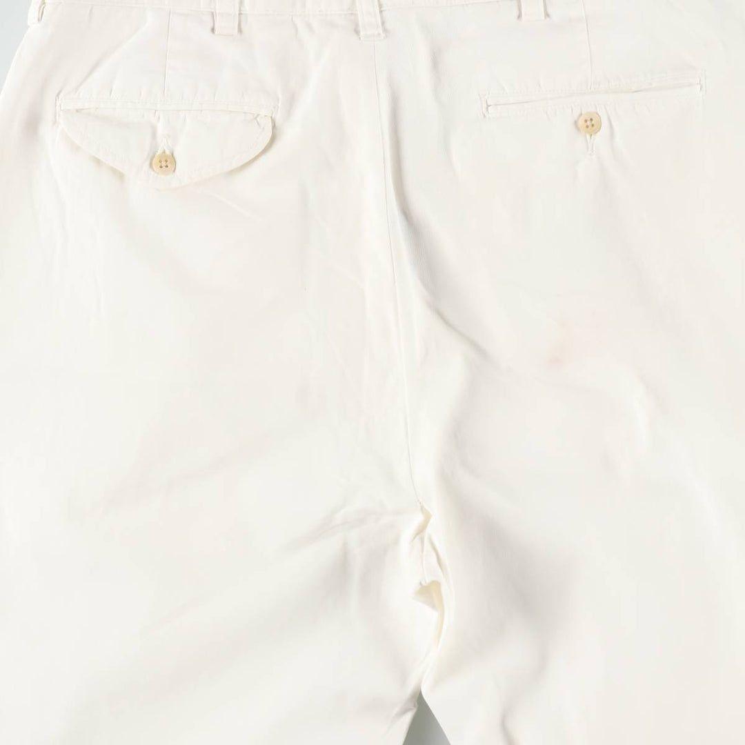 Ralph Lauren POLO by Ralph Lauren HAMMOND PANT Chino pants for men, equivalent to w34 cotton white type Vintage Second Hand