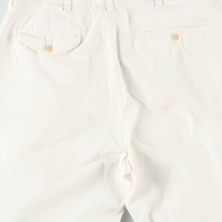Ralph Lauren POLO by Ralph Lauren HAMMOND PANT Chino pants for men, equivalent to w34 cotton white type Vintage Second Hand