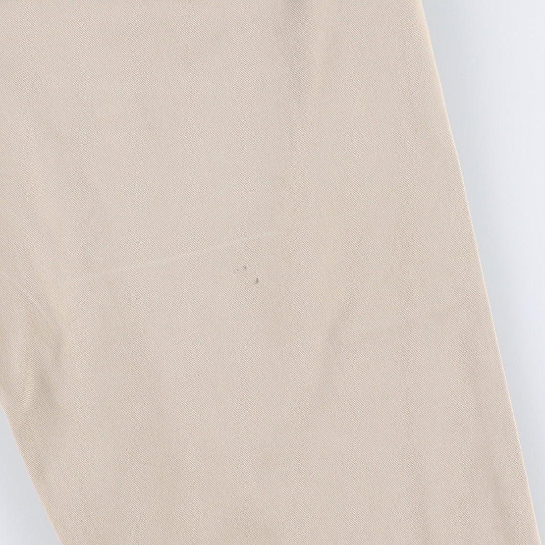Ralph Lauren POLO by Ralph Lauren ETHAN PANT Two-pleat Chino Pants Men's W34 equivalent cotton Beige type Vintage Second Hand