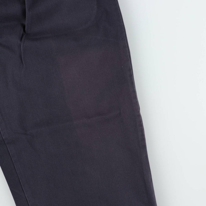 Ralph Lauren Polo Ralph Lauren Andrew Pant Two-pleat Chino Pants Men's Size W34 cotton navy blue type Vintage Second Hand