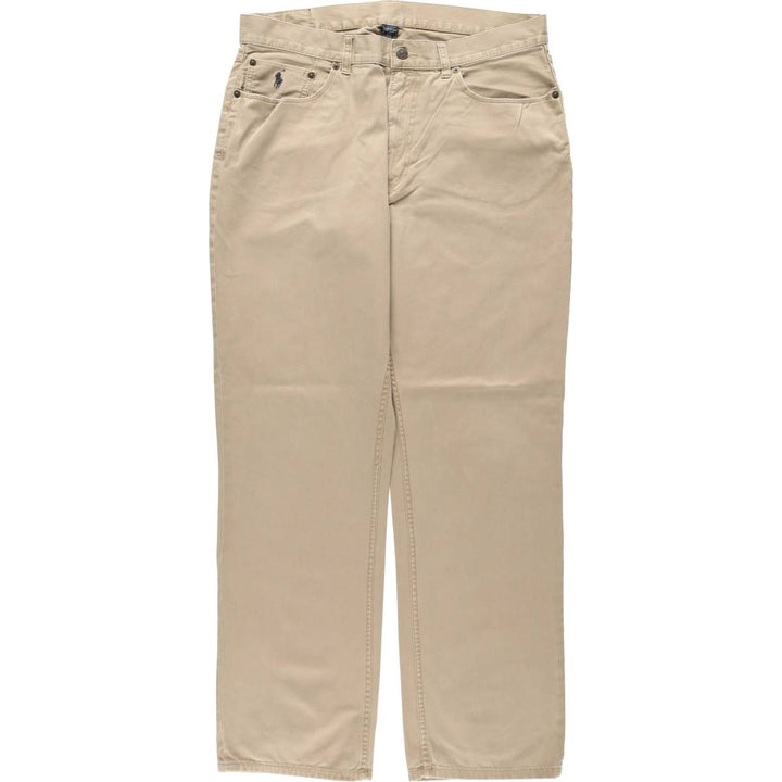 Ralph Lauren Polo Ralph Lauren Chino Pants, Men's Size W36 (approx.) cotton Beige type Vintage Second Hand