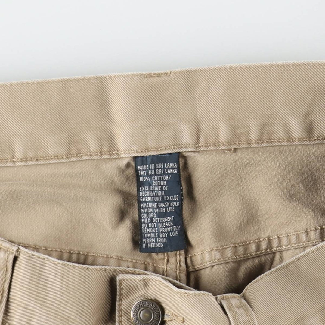 Ralph Lauren Polo Ralph Lauren Chino Pants, Men's Size W36 (approx.) cotton Beige type Vintage Second Hand
