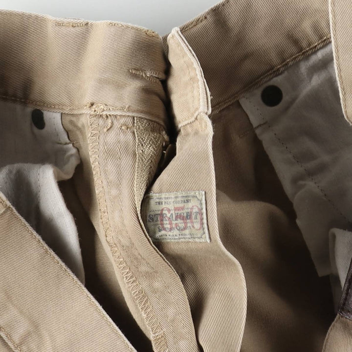 Ralph Lauren Polo Ralph Lauren Chino Pants, Men's Size W36 (approx.) cotton Beige type Vintage Second Hand