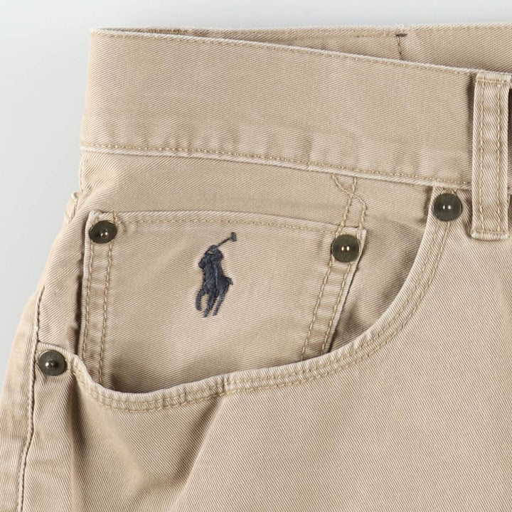 Ralph Lauren Polo Ralph Lauren Chino Pants, Men's Size W36 (approx.) cotton Beige type Vintage Second Hand