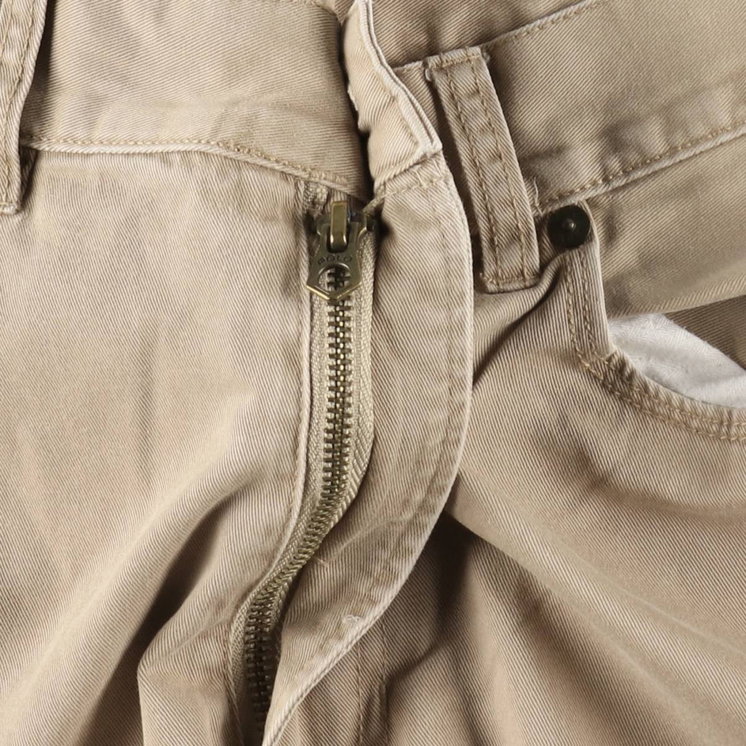 Ralph Lauren Polo Ralph Lauren Chino Pants, Men's Size W36 (approx.) cotton Beige type Vintage Second Hand