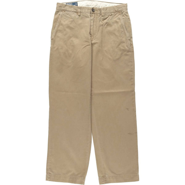 Ralph Lauren POLO by Ralph Lauren PRESTON PANT Chino pants for men, equivalent to W31 cotton Beige type Vintage Second Hand