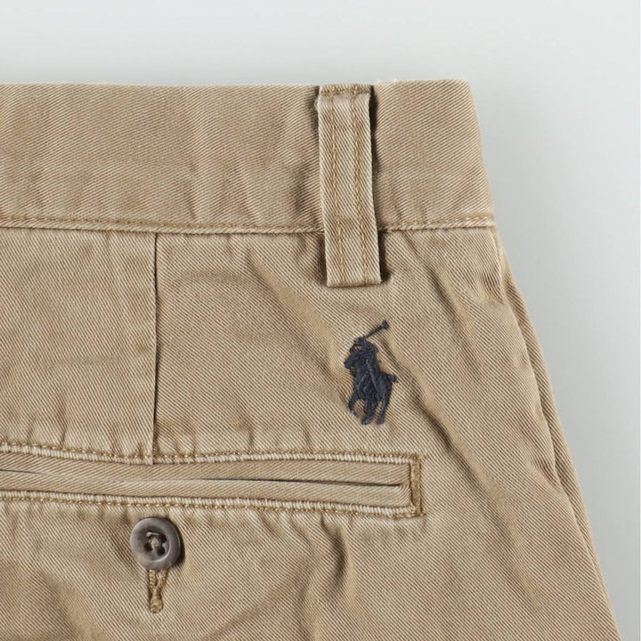 Ralph Lauren POLO by Ralph Lauren PRESTON PANT Chino pants for men, equivalent to W31 cotton Beige type Vintage Second Hand