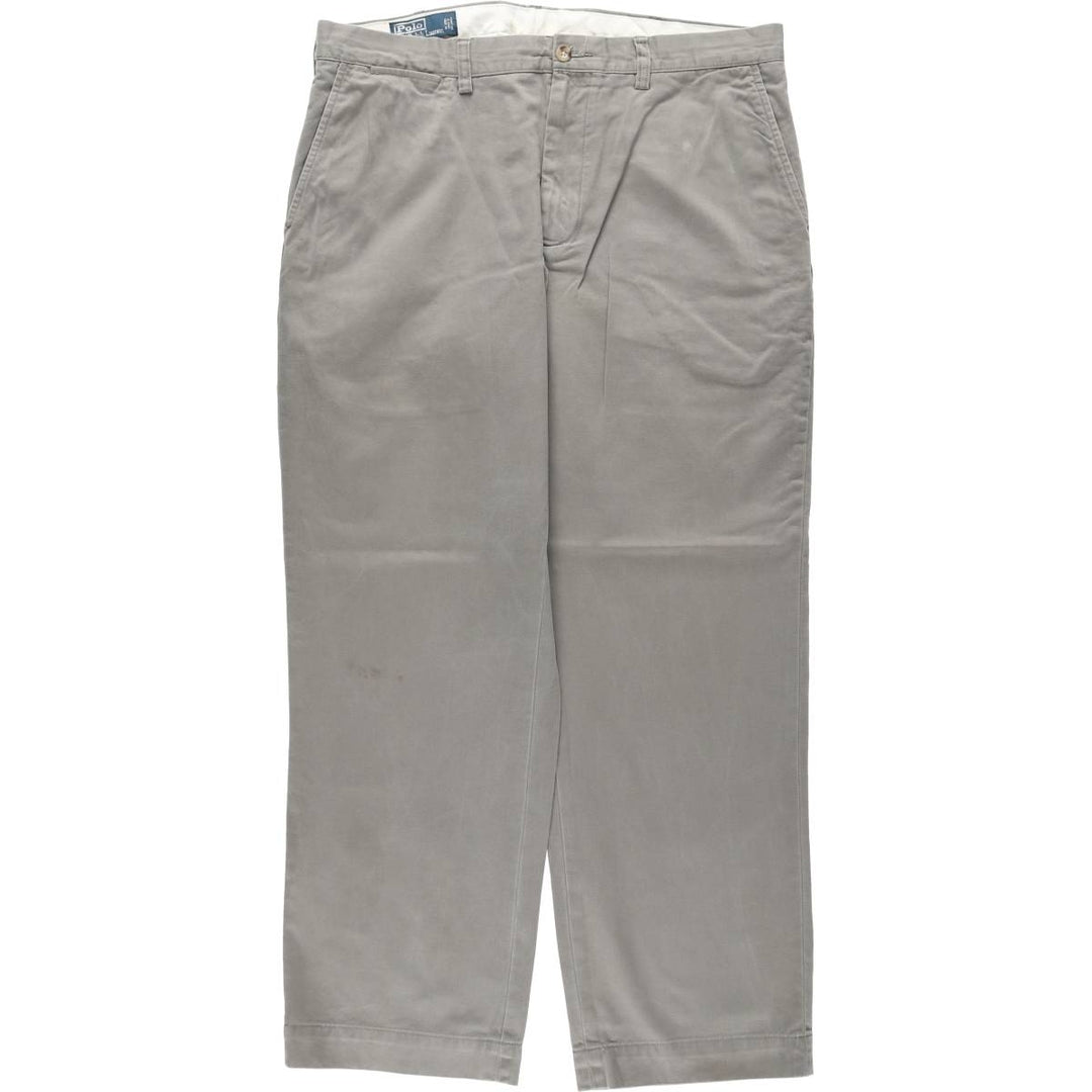 Ralph Lauren POLO by Ralph Lauren PRESTON PANT Chino pants for men, equivalent to w37 cotton gray type Vintage Second Hand