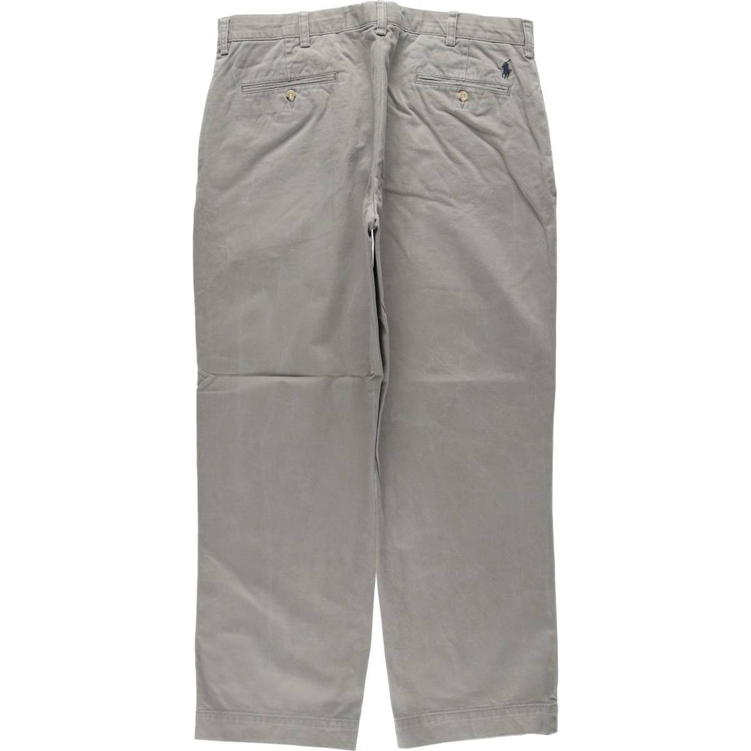 Ralph Lauren POLO by Ralph Lauren PRESTON PANT Chino pants for men, equivalent to w37 cotton gray type Vintage Second Hand