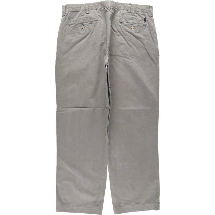 Ralph Lauren POLO by Ralph Lauren PRESTON PANT Chino pants for men, equivalent to w37 cotton gray type Vintage Second Hand