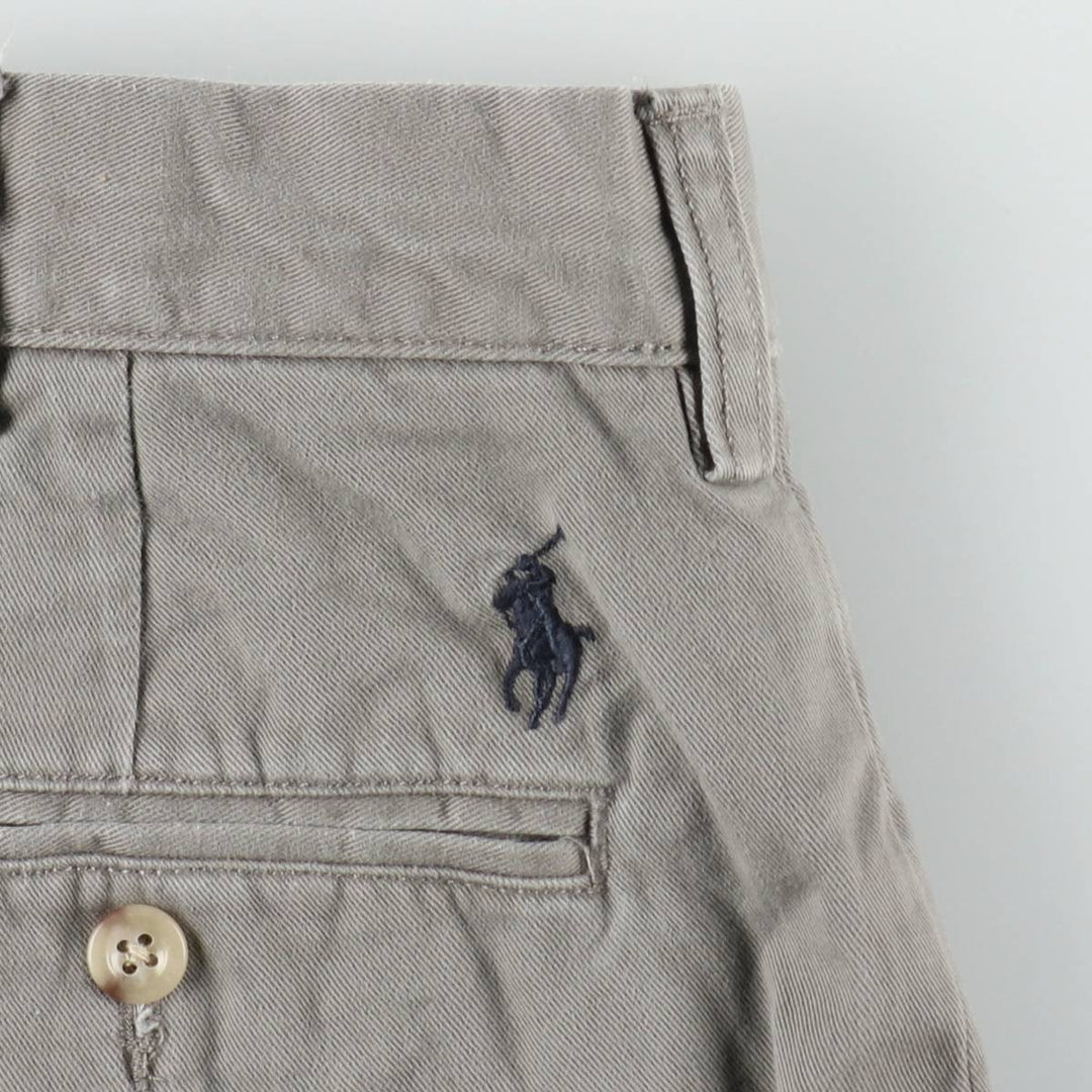 Ralph Lauren POLO by Ralph Lauren PRESTON PANT Chino pants for men, equivalent to w37 cotton gray type Vintage Second Hand
