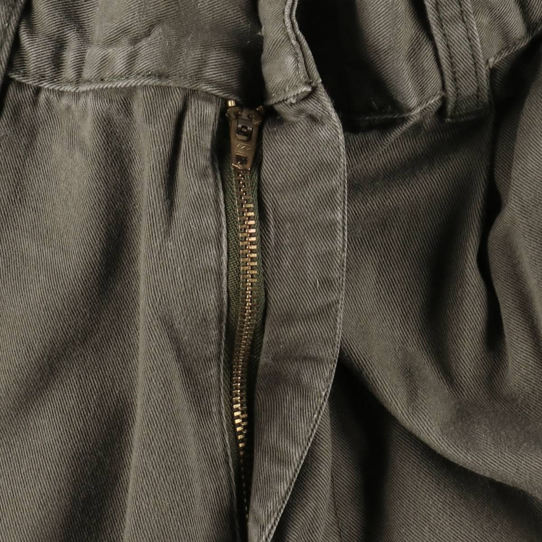 Ralph Lauren CHAPS Two-Pleat Chino Pants, Men's Size W35 (approx.) cotton Khaki type Vintage Second Hand