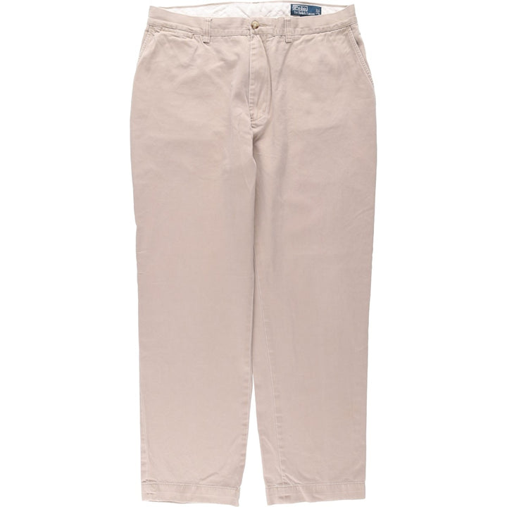Ralph Lauren POLO by Ralph Lauren PROSPECT PANT Chino pants for men, equivalent to w36 cotton Beige type Vintage Second Hand