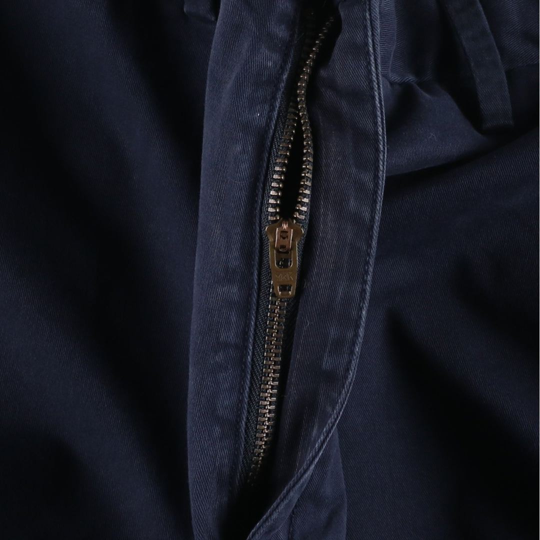 Ralph Lauren POLO RALPH LAUREN Stretch Classic Fit Chino Pants, Men's Size W36 (approx.) cotton navy blue type Vintage Second Hand