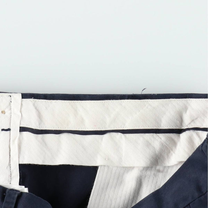 Ralph Lauren POLO RALPH LAUREN Stretch Classic Fit Chino Pants, Men's Size W36 (approx.) cotton navy blue type Vintage Second Hand