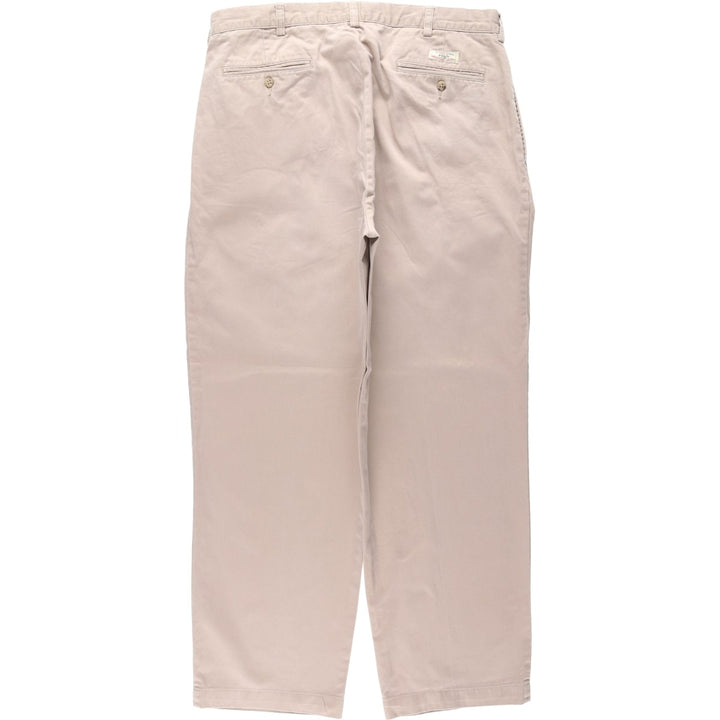 Ralph Lauren POLO by Ralph Lauren ANDREW PANT Two-pleat Chino Pants Men's W36 equivalent cotton Beige type Vintage Second Hand