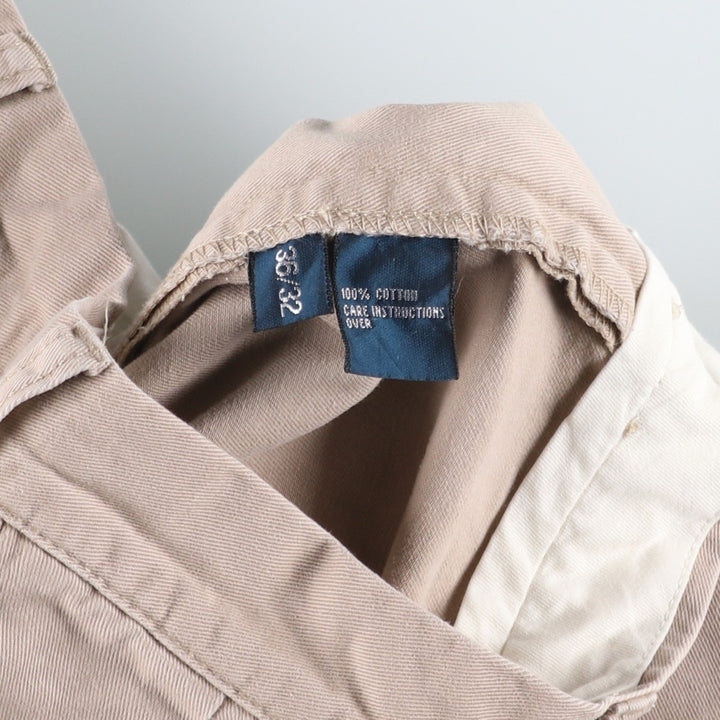 Ralph Lauren POLO by Ralph Lauren ANDREW PANT Two-pleat Chino Pants Men's W36 equivalent cotton Beige type Vintage Second Hand