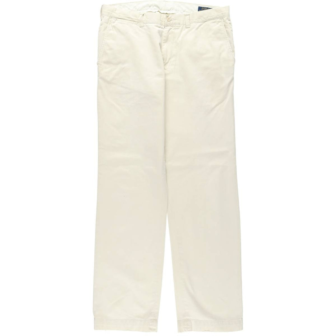 Ralph Lauren POLO RALPH LAUREN CLASSIC FIT Chino Pants, Men's W35 (approx.) cotton Beige type Vintage Second Hand