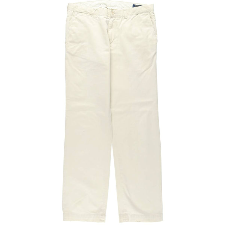 Ralph Lauren POLO RALPH LAUREN CLASSIC FIT Chino Pants, Men's W35 (approx.) cotton Beige type Vintage Second Hand