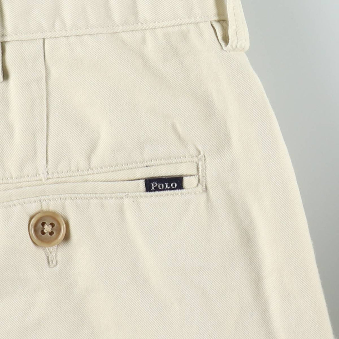 Ralph Lauren POLO RALPH LAUREN CLASSIC FIT Chino Pants, Men's W35 (approx.) cotton Beige type Vintage Second Hand