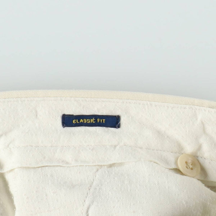 Ralph Lauren POLO RALPH LAUREN CLASSIC FIT Chino Pants, Men's W35 (approx.) cotton Beige type Vintage Second Hand