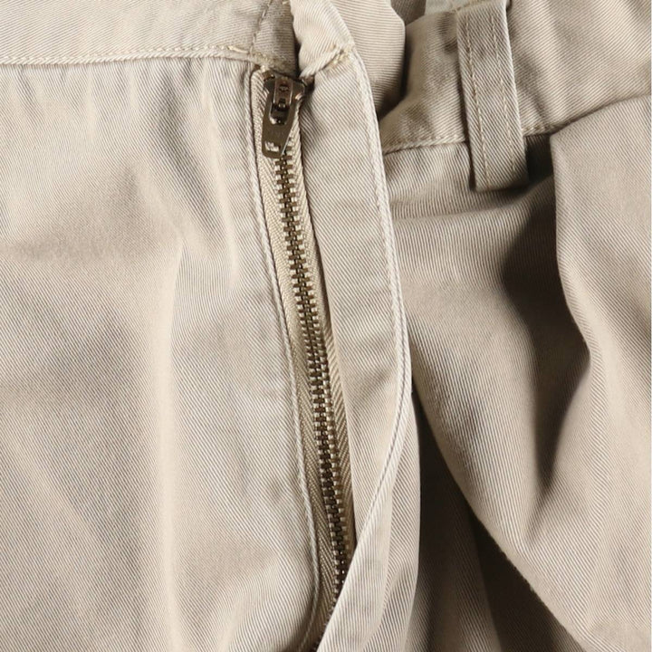 Ralph Lauren POLO by Ralph Lauren ANDREW PANT Two-pleat Chino Pants Men's Size W38 cotton Beige type Vintage Second Hand