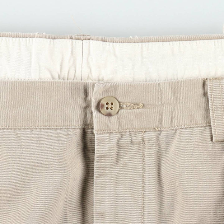 Ralph Lauren POLO by Ralph Lauren ANDREW PANT Two-pleat Chino Pants Men's Size W38 cotton Beige type Vintage Second Hand
