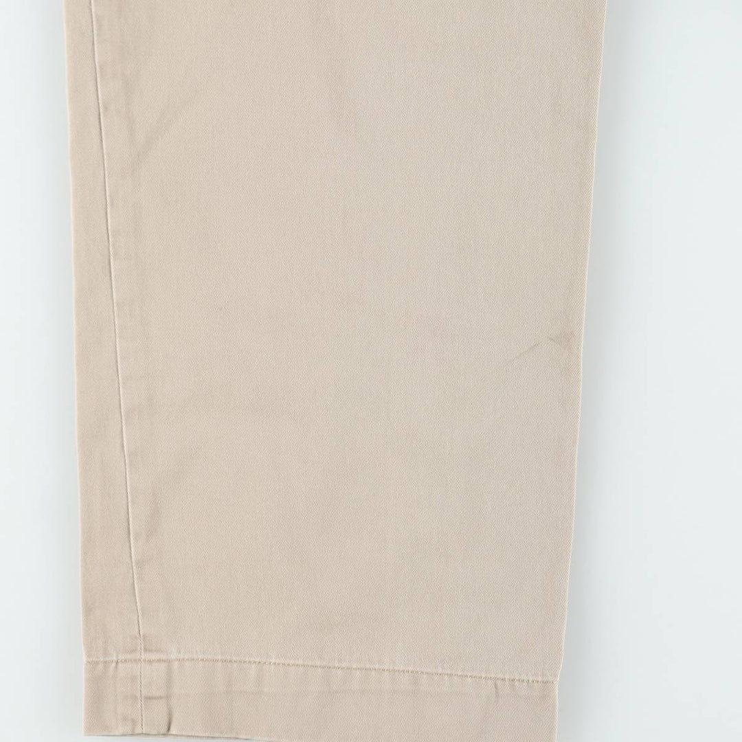 Ralph Lauren POLO by Ralph Lauren ANDREW PANT Two-pleat Chino Pants Men's Size W38 cotton Beige type Vintage Second Hand