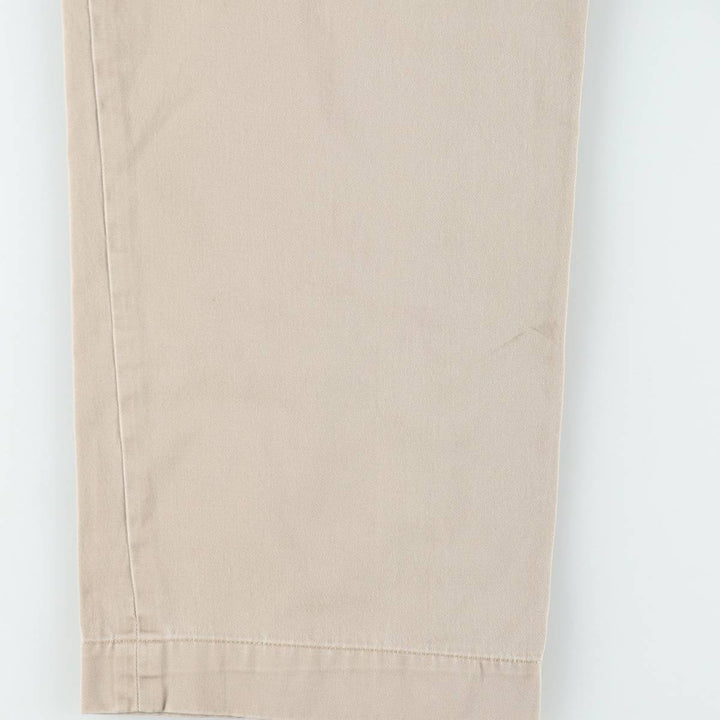 Ralph Lauren POLO by Ralph Lauren ANDREW PANT Two-pleat Chino Pants Men's Size W38 cotton Beige type Vintage Second Hand