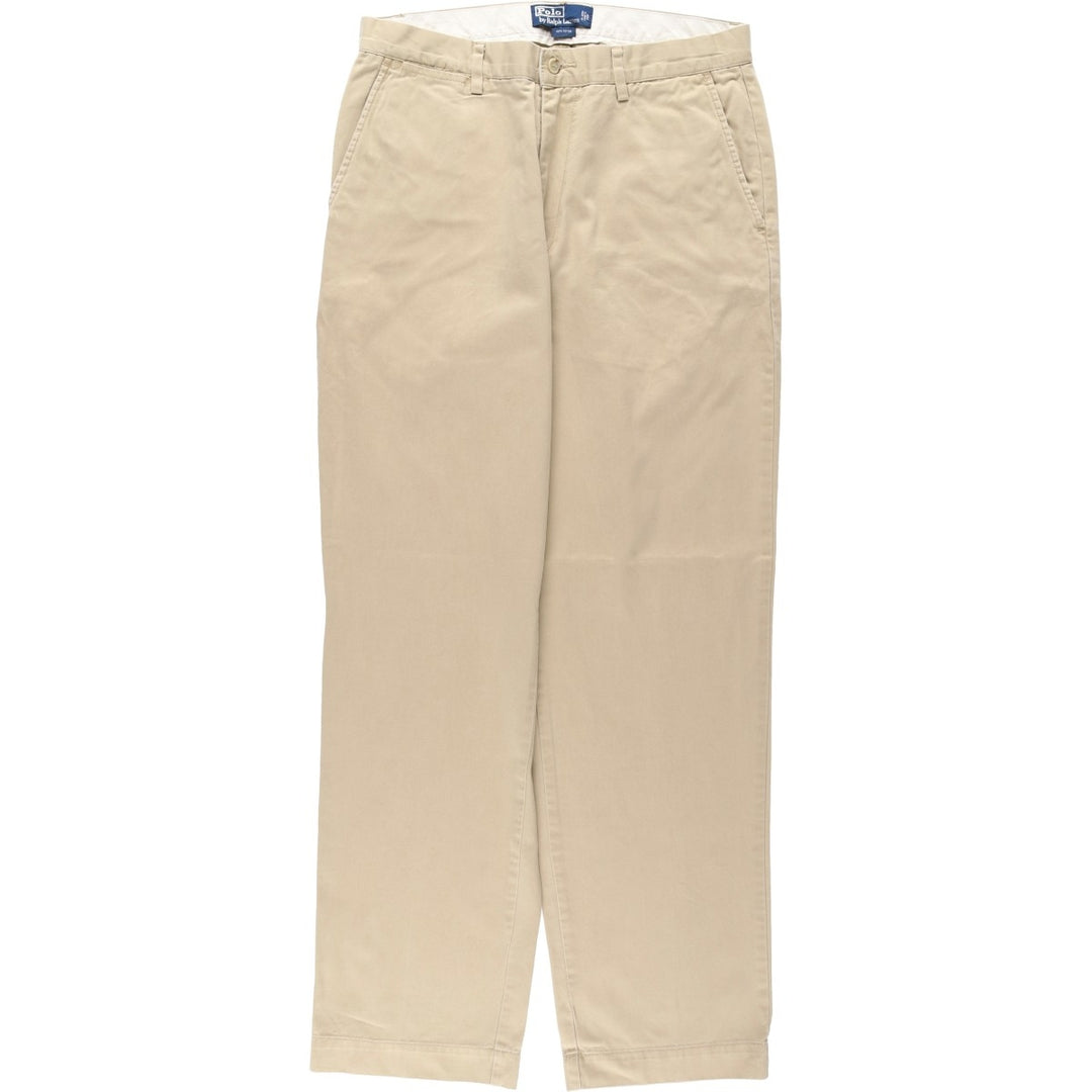Ralph Lauren POLO by Ralph Lauren Chino Pants Men's W33 equivalent cotton Beige type Vintage Second Hand