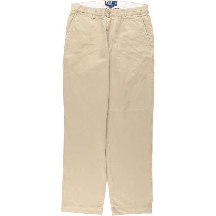 Ralph Lauren POLO by Ralph Lauren Chino Pants Men's W33 equivalent cotton Beige type Vintage Second Hand