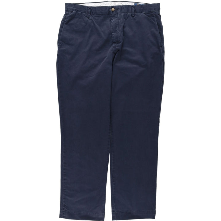Ralph Lauren POLO RALPH LAUREN Stretch Classic Fit Chino Pants, Men's Size W36 (approx.) cotton navy blue type Vintage Second Hand
