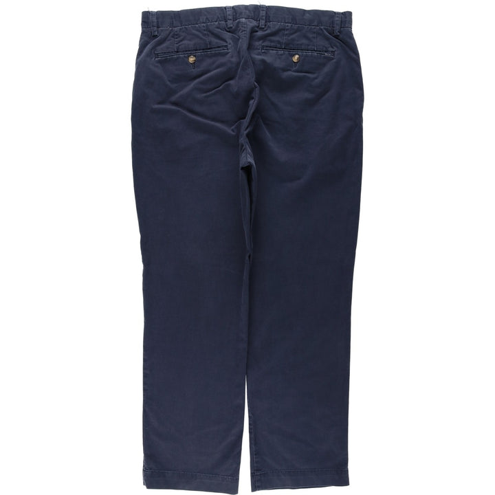 Ralph Lauren POLO RALPH LAUREN Stretch Classic Fit Chino Pants, Men's Size W36 (approx.) cotton navy blue type Vintage Second Hand