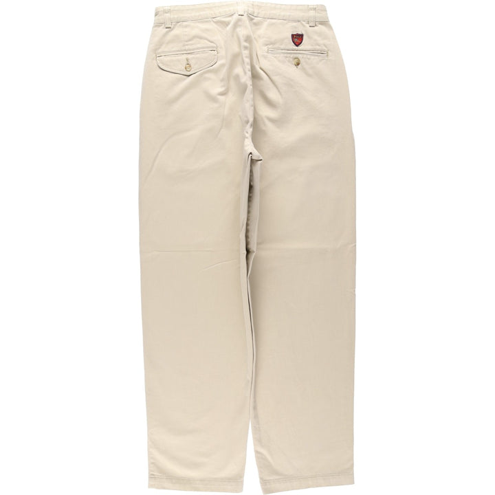 Ralph Lauren POLO GOLF Polo Golf Two-pleat Chino Pants for Men, Size W32 cotton Beige type Vintage Second Hand