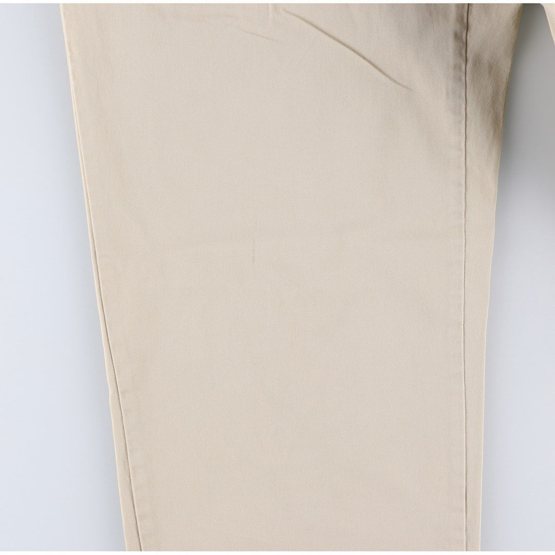 Ralph Lauren POLO GOLF Polo Golf Two-pleat Chino Pants for Men, Size W32 cotton Beige type Vintage Second Hand
