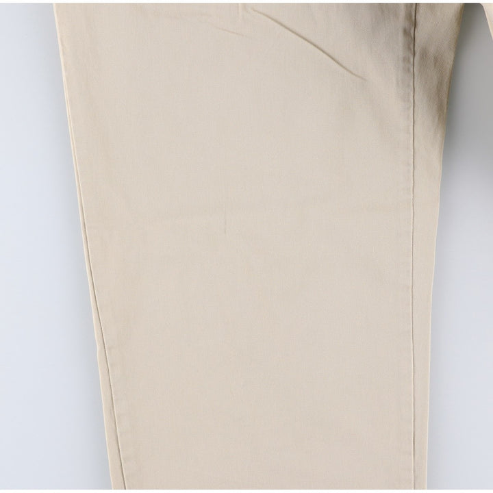 Ralph Lauren POLO GOLF Polo Golf Two-pleat Chino Pants for Men, Size W32 cotton Beige type Vintage Second Hand