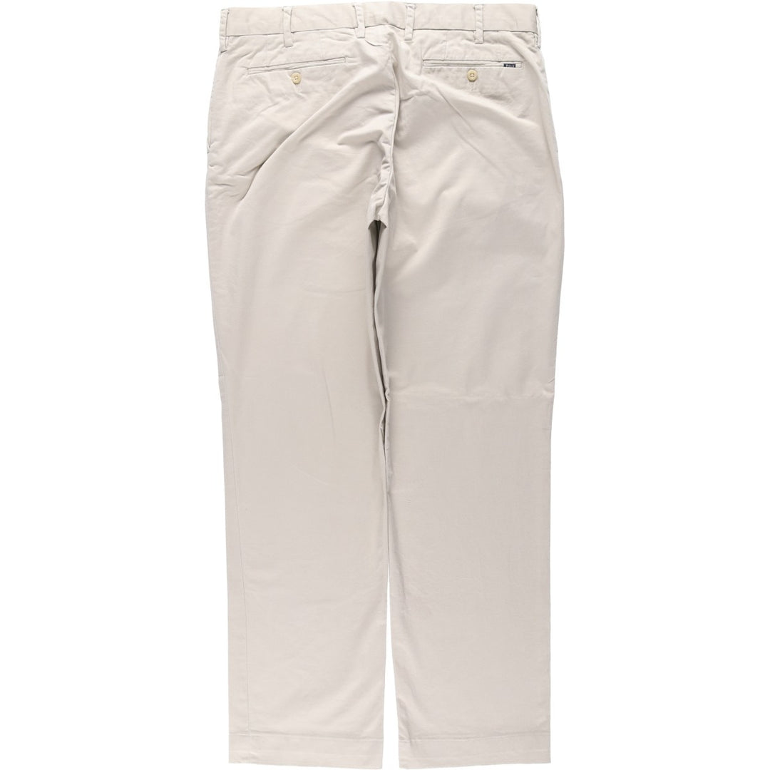Ralph Lauren POLO RALPH LAUREN Stretch Classic Fit Chino Pants, Men's Size W36 (approx.) cotton Beige type Vintage Second Hand