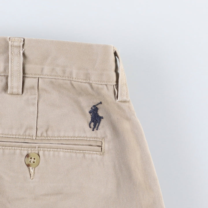 Ralph Lauren Polo Ralph Lauren Two-pleat Chino Pants for Men, W34 equivalent cotton Beige type Vintage Second Hand