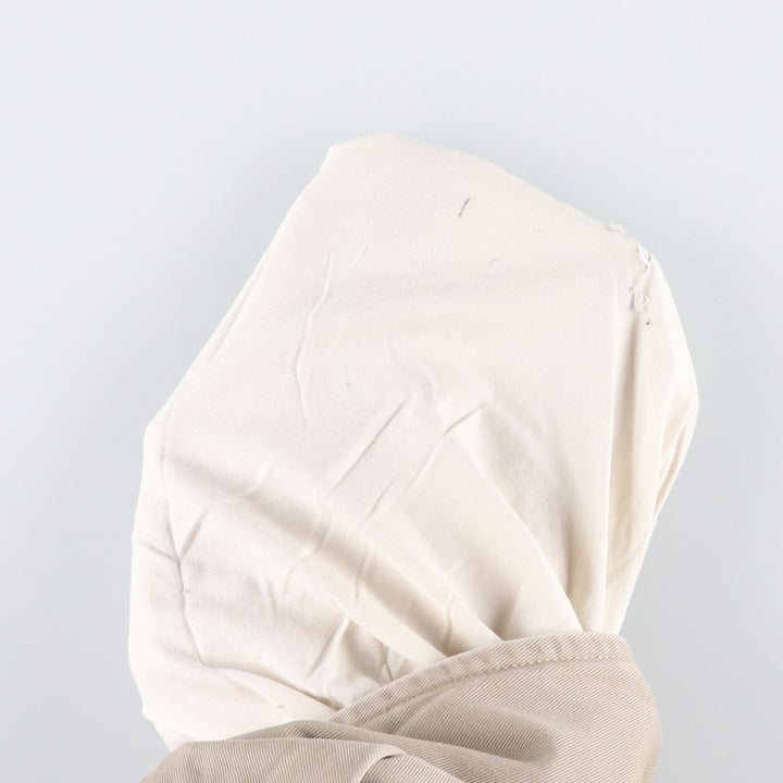 Ralph Lauren Polo Ralph Lauren Two-pleat Chino Pants for Men, W34 equivalent cotton Beige type Vintage Second Hand